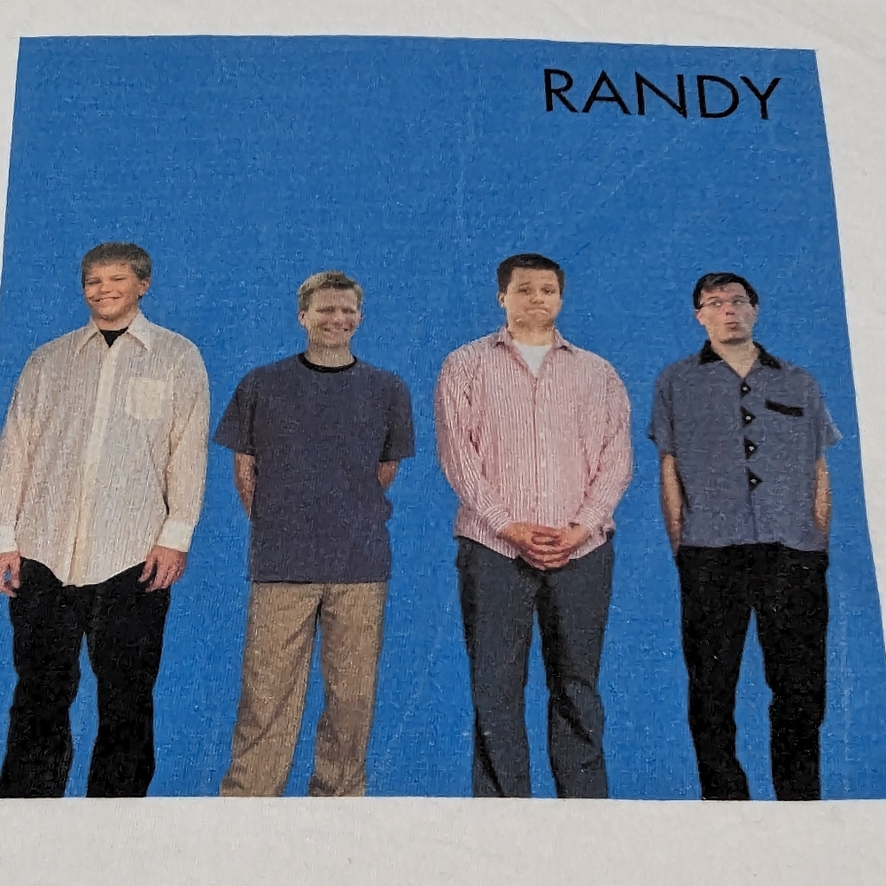 Randy -  Swedish Punk Rock Band Concert Tee  Small